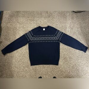 Men’s Gap Navy Blue sweater size Large